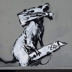 Roban una obra de Banksy en el Centro Pompidou